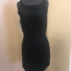 Black lace dress. Small, Rampage, shift style
